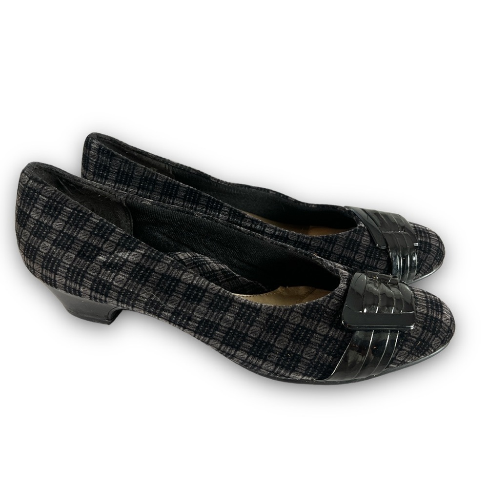 Hush Puppies Soft Style Memory Foam Plaid Velour … - image 2
